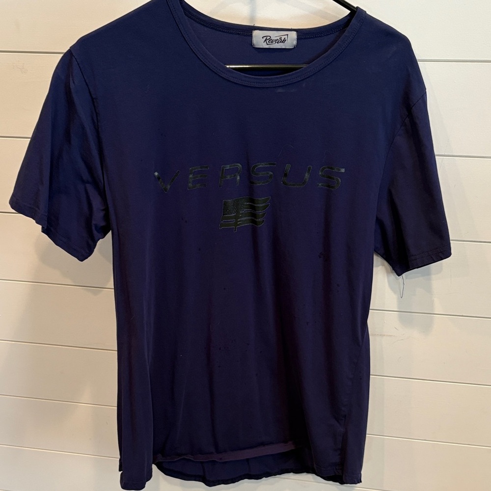 Reverb Navy Short Sleeve Tee
